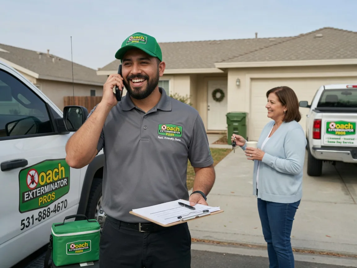 Pest Control Roach Exterminator Bluffton, OH FAQs